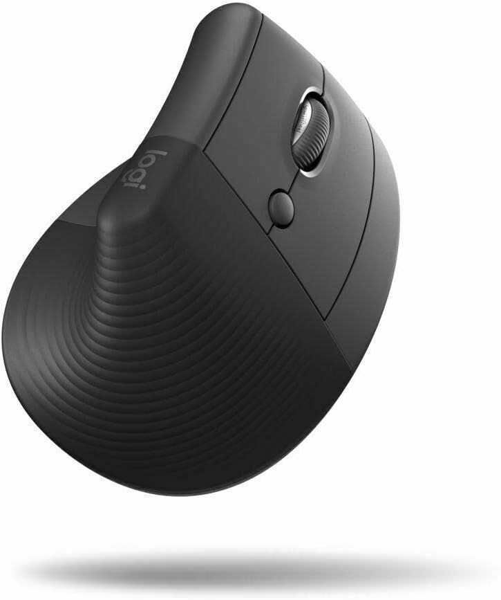 Logitech Lift Wireless Vertical Mouse / Ergonómico / 2.4GHz / Black  