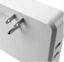 Nexxt NHP-T610 Surge Protector Quadruple / Wifi / 4 USB / White