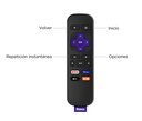 Roku Express 4K - Remote Control / Streaming / HDR / Black