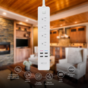 Nexxt NHP-E610 - Smart Wi-Fi power strip 110V