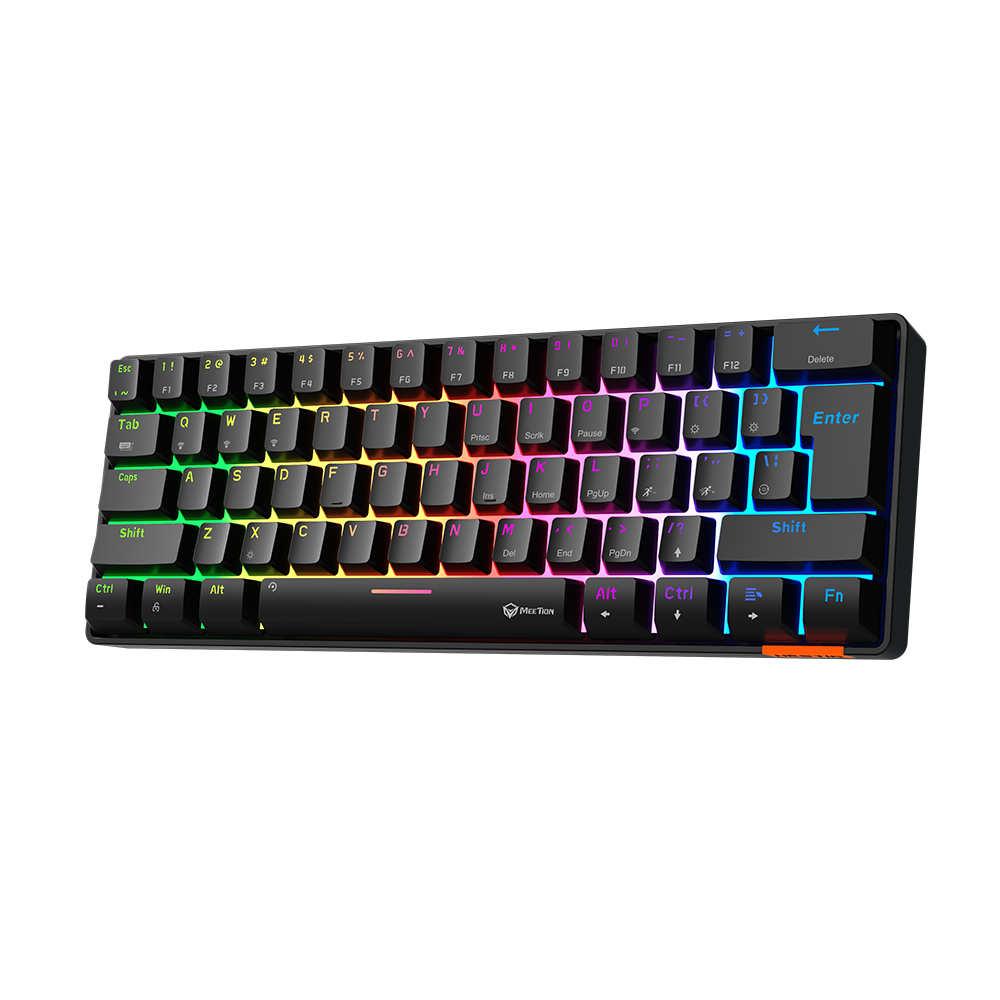 Meetion MK005BT-B Mechanical Gaming Keyboard Bluetooth - 60%