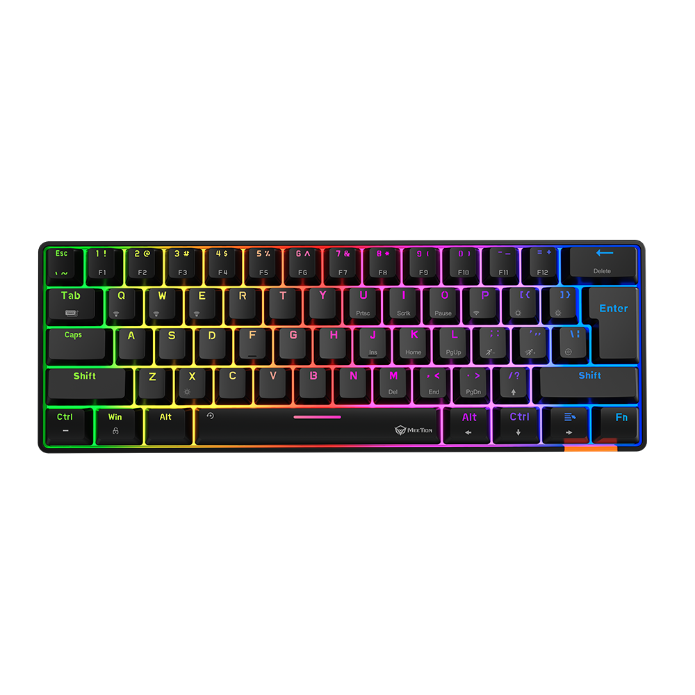 Meetion MK005BT-B Mechanical Gaming Keyboard Bluetooth - 60%