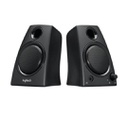 Logitech Z130 Speakers - 3.5mm / 2.0  Channel Stereo / 5W RMS / Black