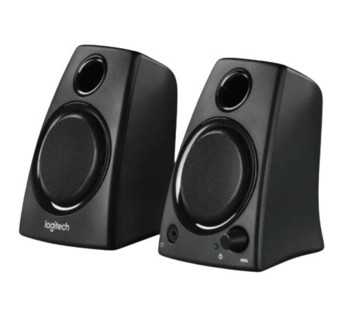 Logitech Z130 Speakers - 3.5mm / 2.0  Channel Stereo / 5W RMS / Black