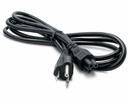 Generic 3-Prong PowerCord Cable - 1.5m / Black