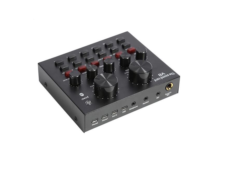 V8 Professional Live Sound Card