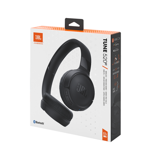 JBL Tune 520BT -  Wireless Earphones / Bluetooth / Black