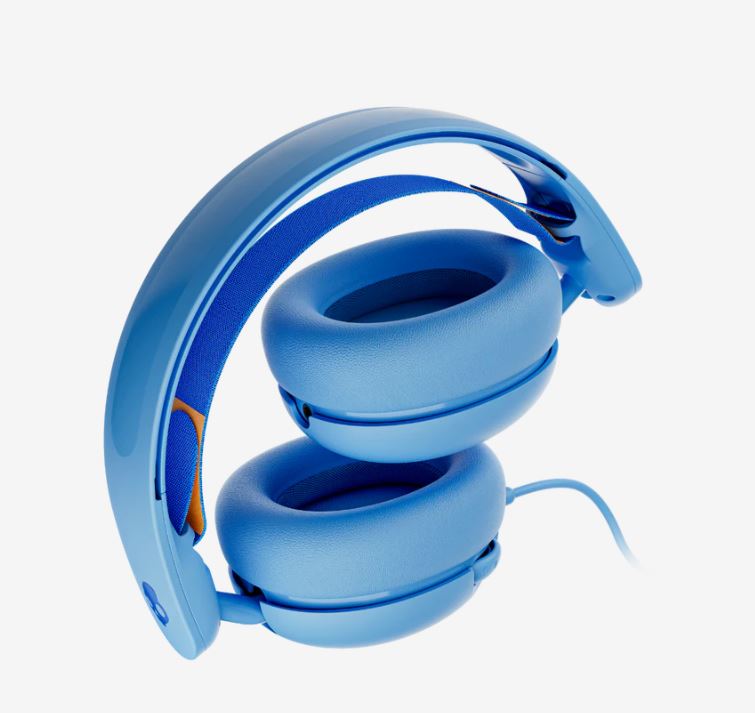 Skullcandy Grom Over-Ear Wired Headphones for Kids /BLUE