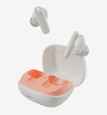 SkullCandy Smokin Buds  /  Wireless /Bone Orange Glow