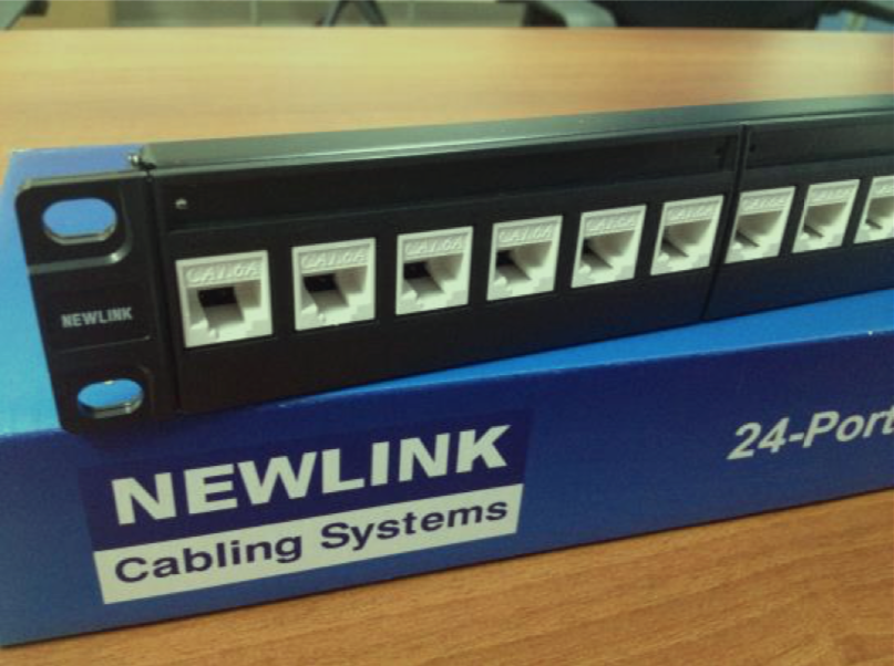 NEWLINK network PATCH PANEL PREMIUM CAT6A