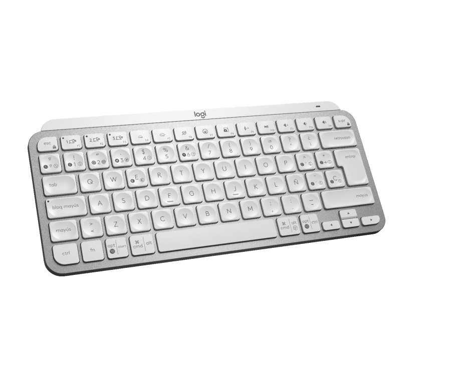 Logitech - MX Keys Mini Keyboard Wireless / Spanish / White