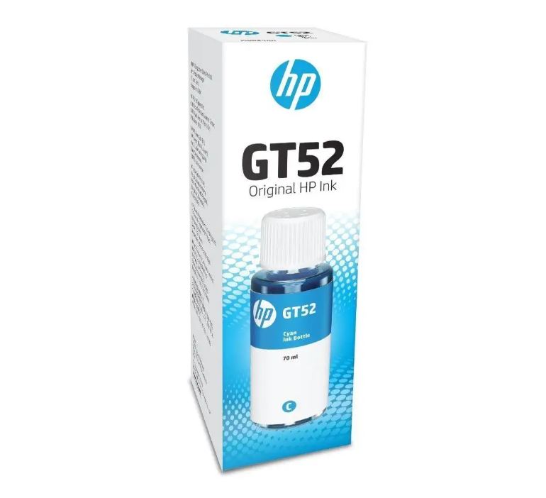 HP GT52 Botella de Tinta - Cyan