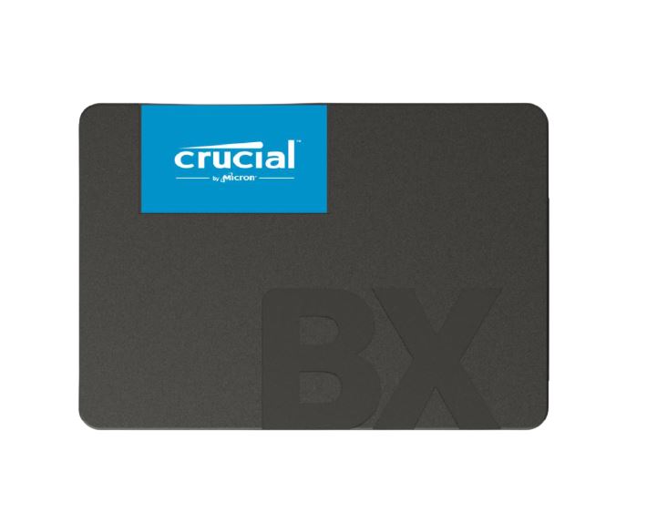 Crucial CT1000BX500SSD1 1TB SSD - 2.5&quot; / Sata 6.0GBs / Read 540MBs / Write 500MBs / 3D NAND / Negro