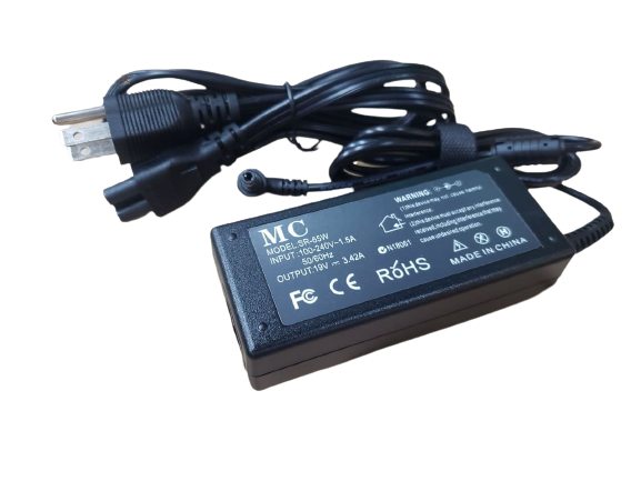 D-KEY  C1157 AC/DC adapter compatible for Toshiba/ASUS Charger 19V3.42A / Tip 5.5*2.5mm