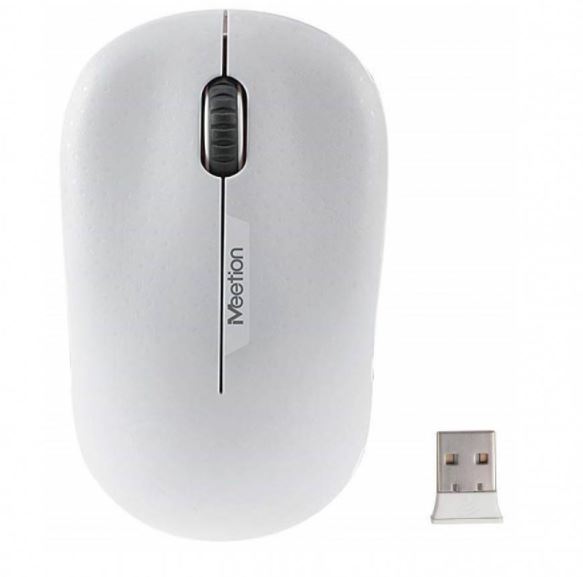 Meetion R545 Mouse Inalambrico - 2.4GHz / 10m / Blanco