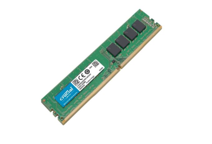Crucial Memory DRAM - UDIMM 8GB DDR4 / 2666Mhz / PC4-21300 / 1.2v / CL19 / Non-ECC