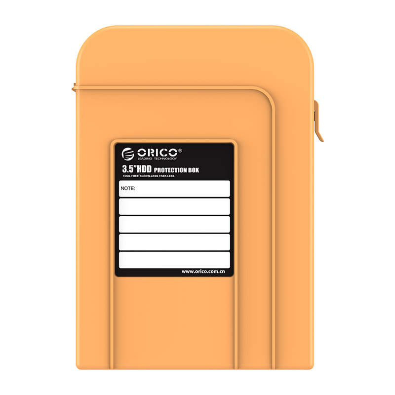 ORICO PHI35-V1-OR  - Caja de Protección para HDD 3.5&quot; / Amarillo