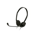 Klip KSH-280 - Headset / Omnidirectional / 3.5mm / Black