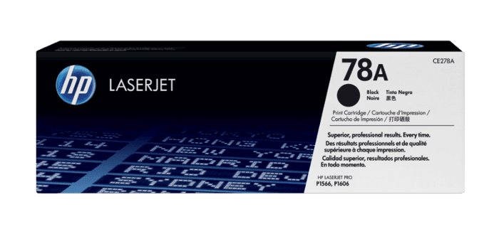 HP CE278A (78A) - Black Original LaserJet Toner Cartridge