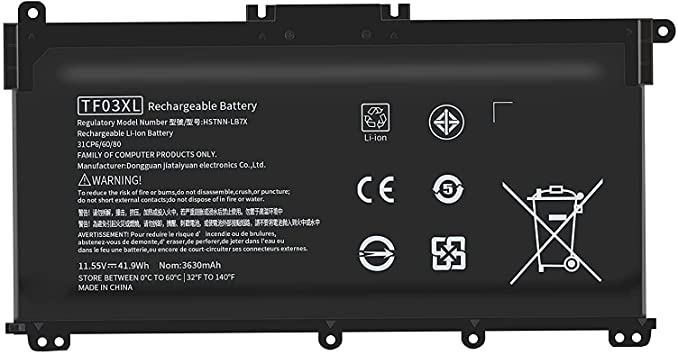 HP HT03XL Li-Lion Battery for notebook