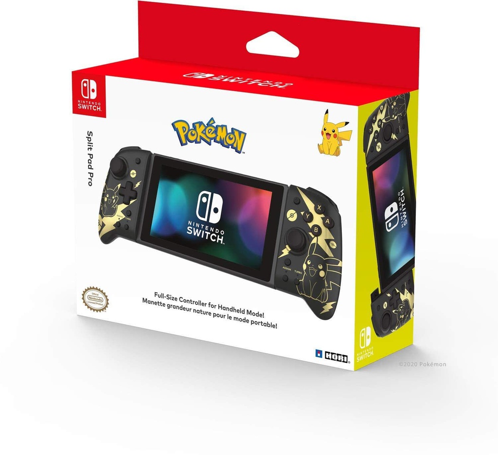 Nintendo Hori Split Pad Pro for Switch - Pikachu Edition, Original