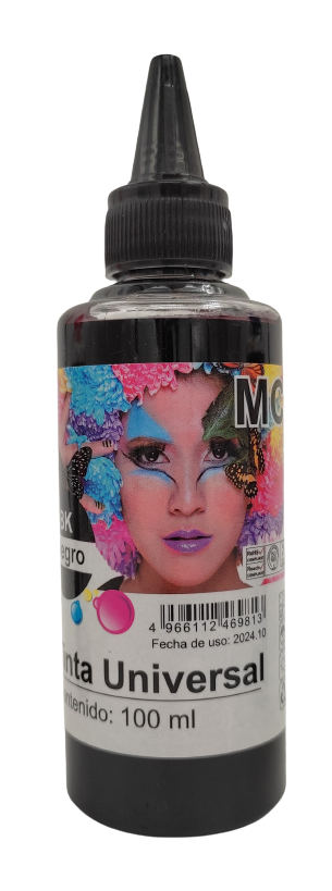 MC Universal Ink Bottle Refill for Printers - 100ml, Black