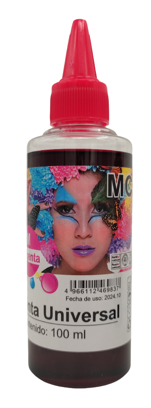MC Universal Ink Bottle Refill for Printers - 100ml,  Magenta