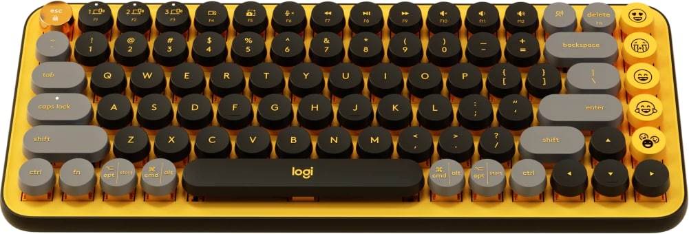 Logitech 920-010713 BLAST POP Keys Keyboard / USB / English / Yellow