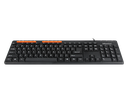 Meetion K600M USB Multimedia Keyboard - Black