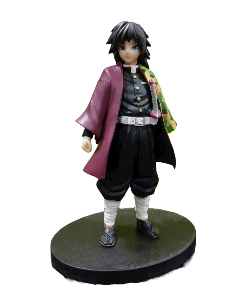 Generico Kimetsu No Yaiba (Giyu Tomioka) - 15cm / Base Negra