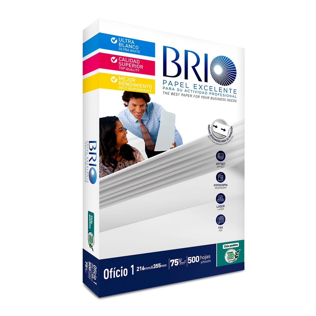 Brio - 500 Sheets Bond Paper / Legal / Office
