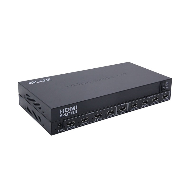 Zoecan ZO-SS65 HDMI Splitter 1-to-8 / Black