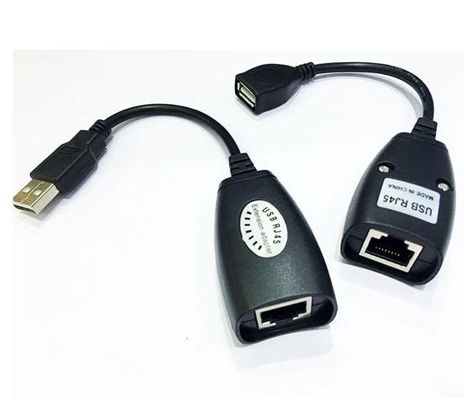 Zoecan ZO-0211 Extensor USB2.0 por CAT5/CAT6 RJ45 - hasta 150pies