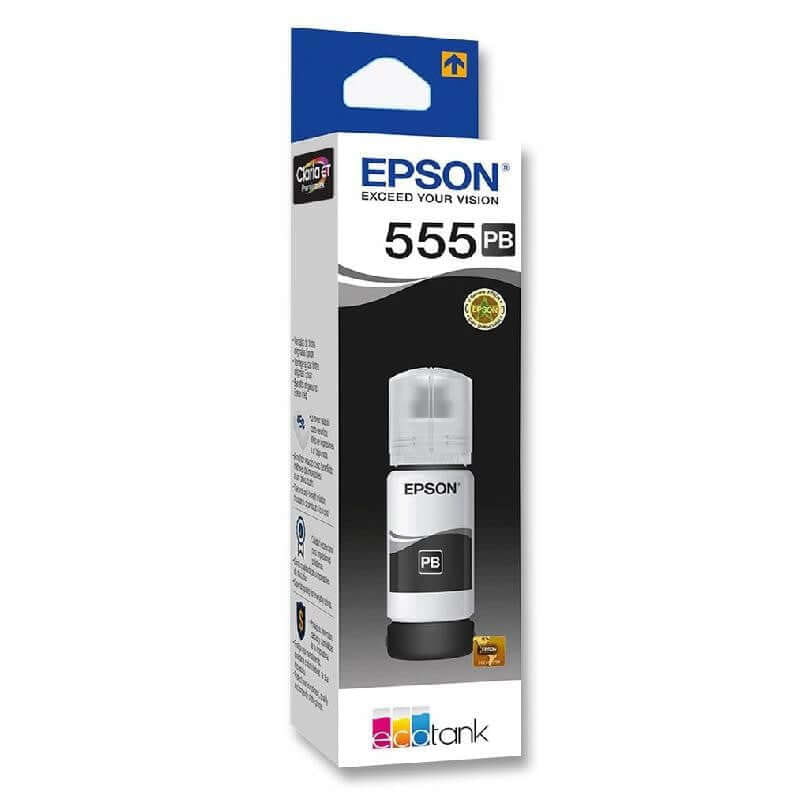 Epson T555-AL Ink Bottle - Black 