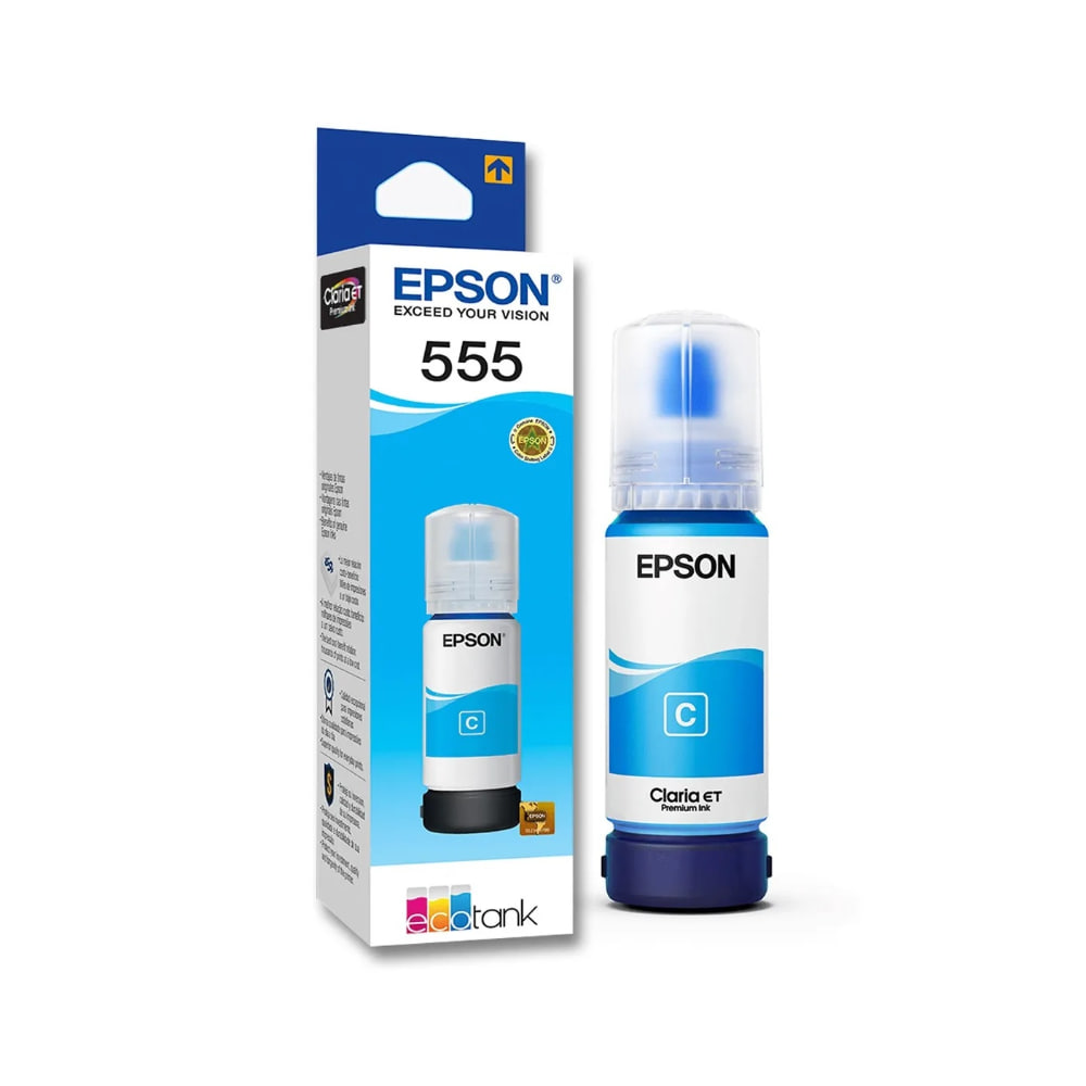Epson T555-AL Botella de Tinta  - Cyan