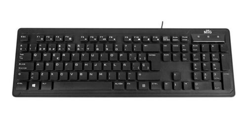 Targus AKB644ESLA - Wired Keyboard / Spanish / Black