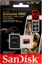 Sandisk Extreme Pro - MicroSDXC Memory 512GB / UHS-I U3 / Class10 / With Adapter