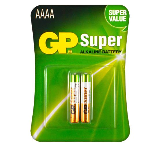 GP AAA Super Alkaline Battery  2 PAK  