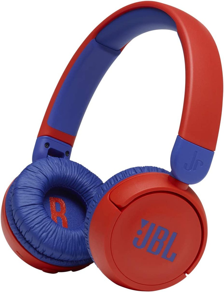 JBL JR310 BT Headset - Save Sound for Kids,. up to 30 Hours / Red