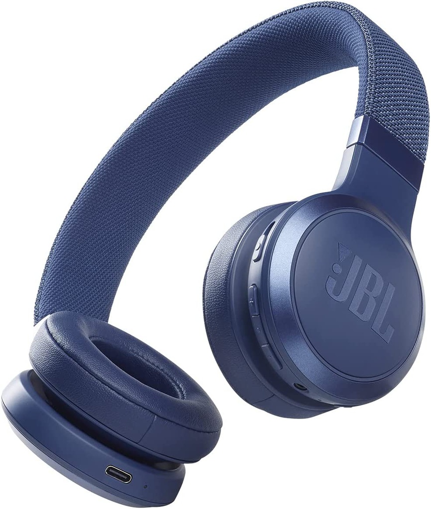JBL LIVE460 BT Headset -  up to 50 Hours,  compatible with OK GOOGLE &amp; ALEXA / Blue
