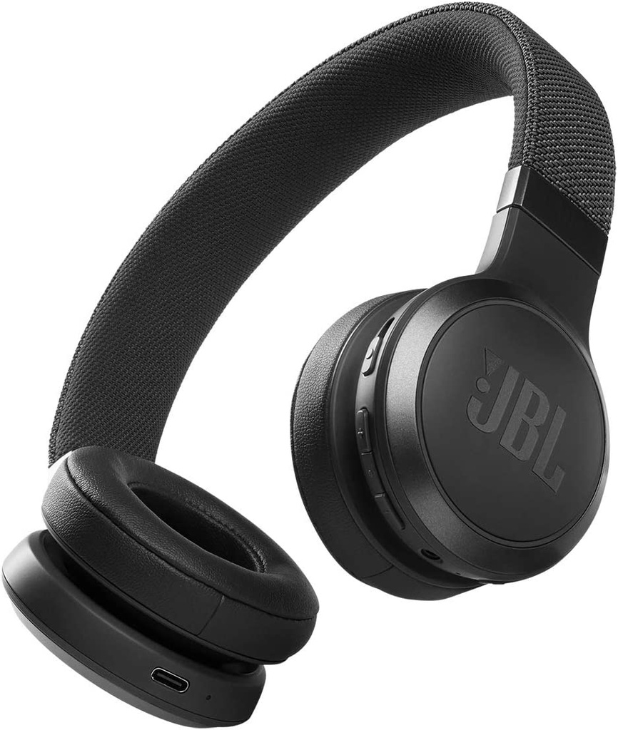 JBL LIVE460 BT Headset - , hasta 50 horas, compatible con OK GOOGLE &amp; ALEXA / Negro