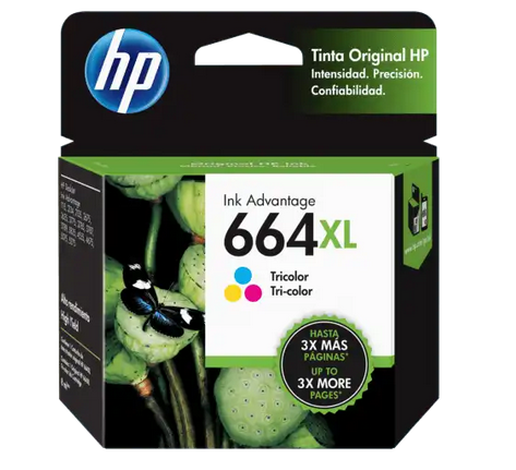 HP 664XL Tricolor - Cartucho de Tinta