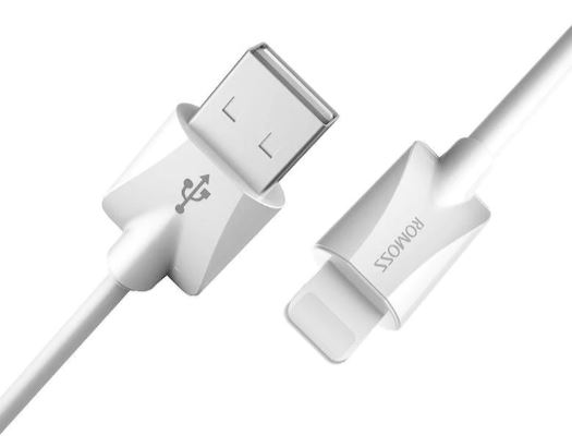 ROMOSS CB12V Charging Data Cable USB A to Lightning - 1.5 M