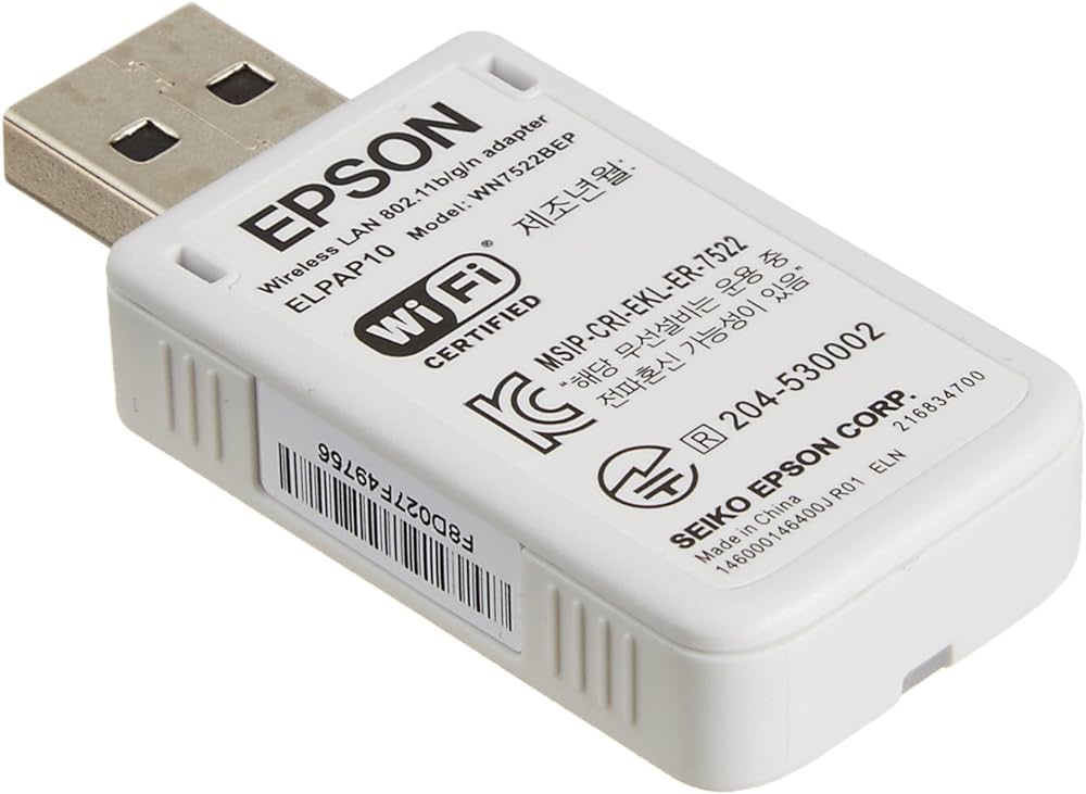 Epson V12H005A02 Wireless LAN Adapter