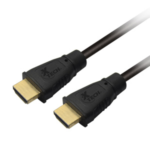 Cable Xtech HDMI a HDMI M-M XTC-370 / 7.6m / Negro