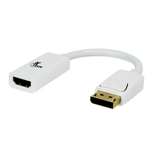 [XTE-MSC-ADP-XTC358-WH-320] XTech XTC-358 - DisplayPort Male to HDMI Female Adapter / M-F / White