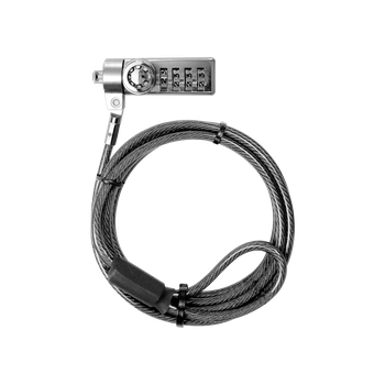 [KLP-CBL-ACC-KSD345-BK-320] KLIP KSD-345 - Bolt IV - Notbook Combination Security Cable / Black