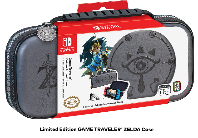 Nintendo Switch Lite Zelda - Estuche Viajero de lujo para Switch Lite Ediciòn Limitada / Negro
