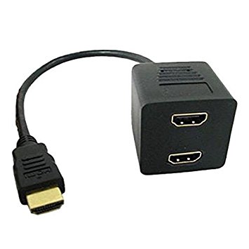 Zoecan ZO-H128 Splitter HDMI 1-a-2 Puertos / Negro