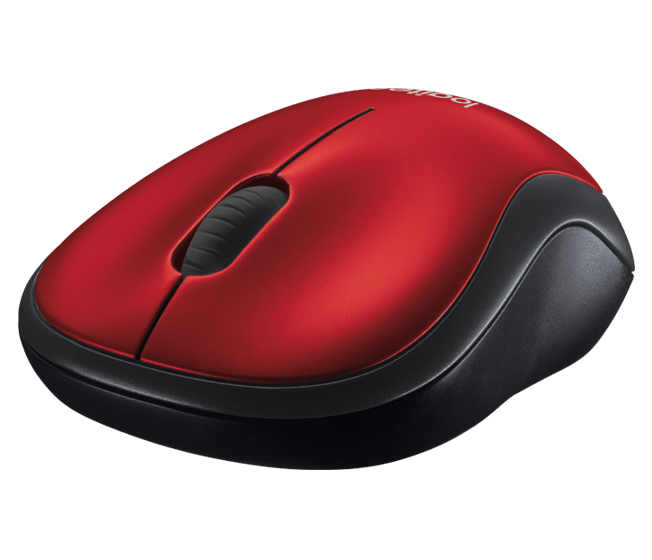 Logitech 910-003635 Wireless Mouse M185 / 2.4GHz / Red
